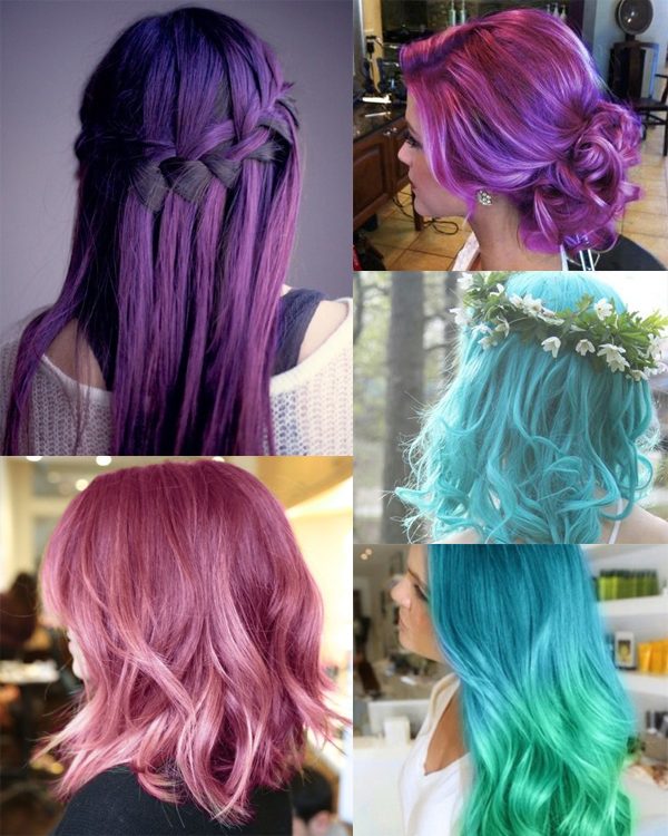 cabelos coloridos