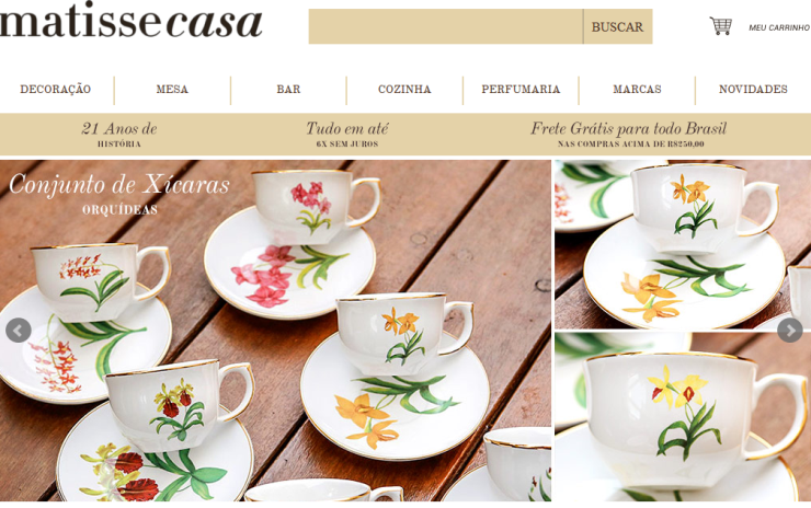 loja de decoração online
